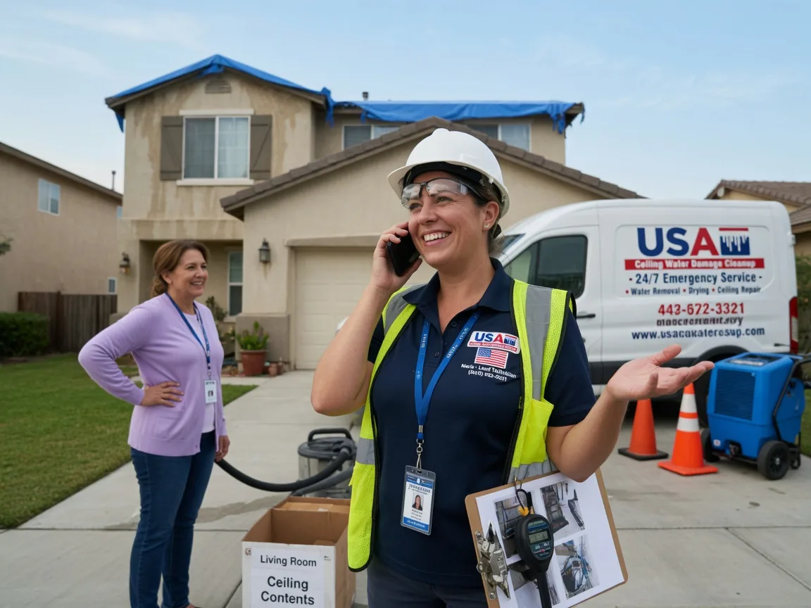 Ceiling Water Damage Restoration Mccaulley, TX FAQs